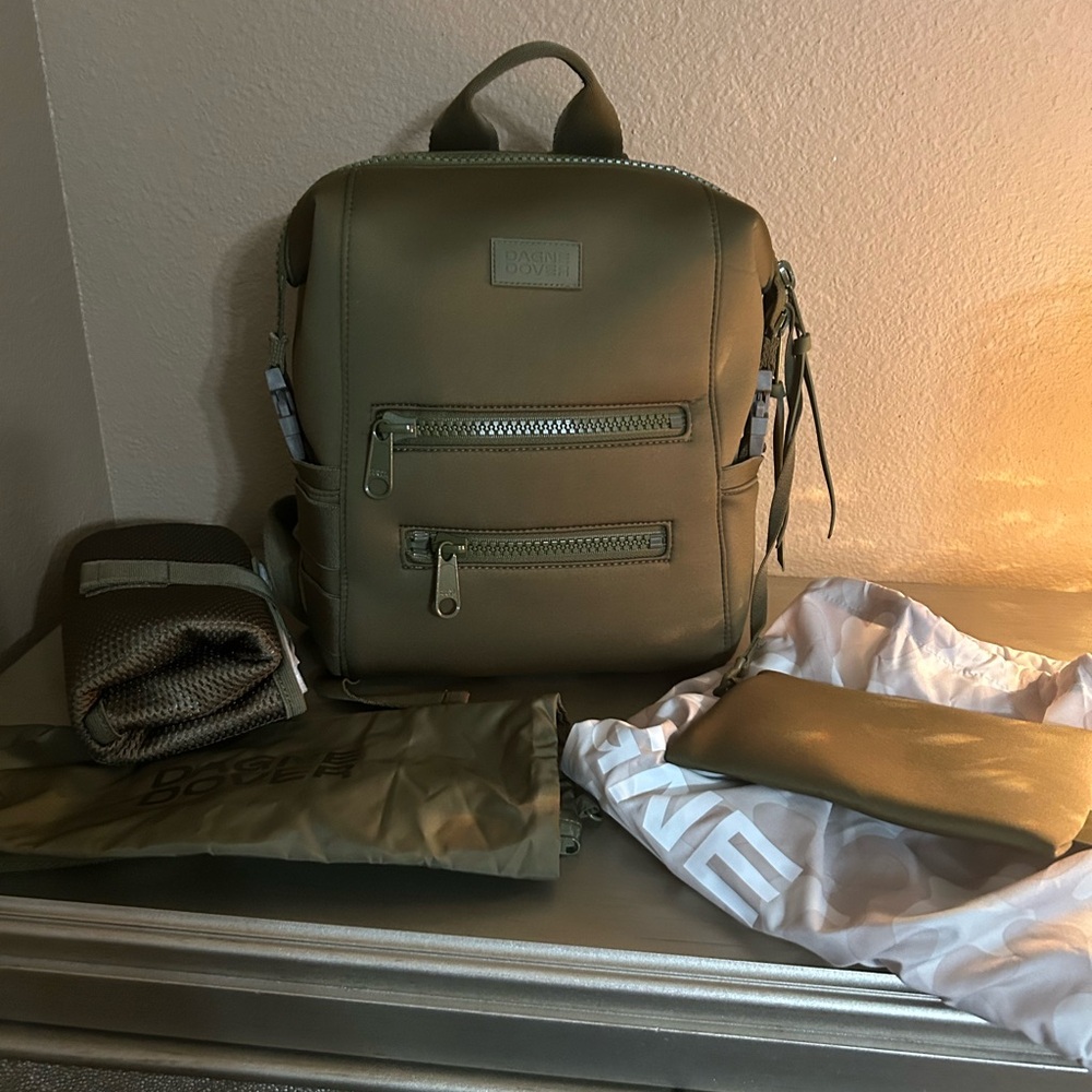 Dagne Dover Olive Baby Bag